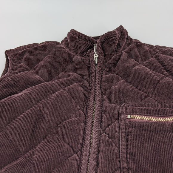 Eddie Bauer Corduroy Vest Size Small - Picture 9 of 12